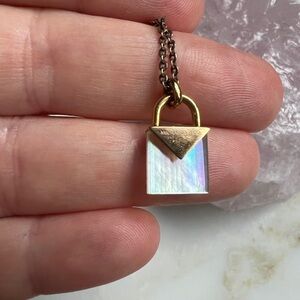 Michael Kors Mother of Pearl Necklace: RARE- Sold out style